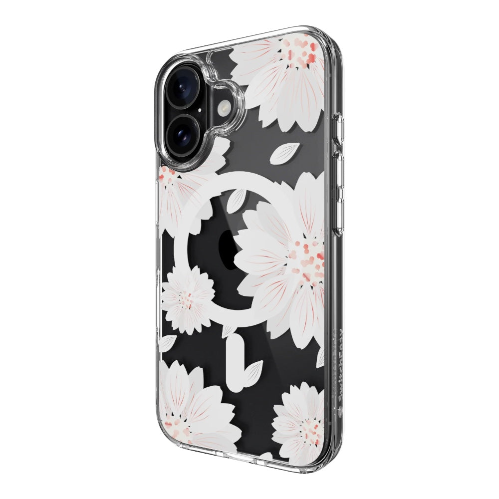 Estuche SwitchEasy Skin iPhone 16 Estilo M Patrón Floral Antichoque 2 Lentes Shop name