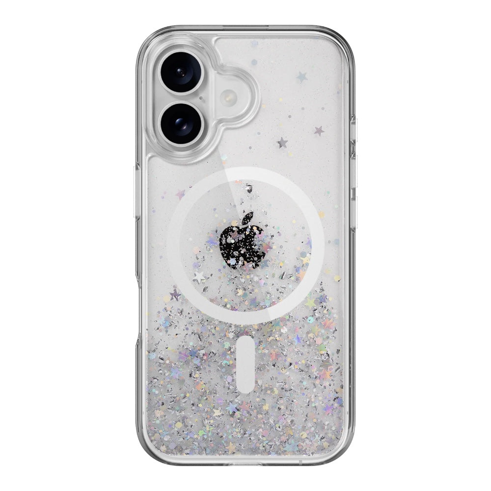Funda Switcheasy Skin Starfield M 3D Glitter Transparente para iPhone 16 2024 Shop name