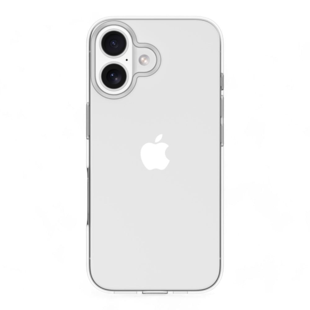Estuche devia skin iphone 16 naked case(tpu) color transparente Shop name