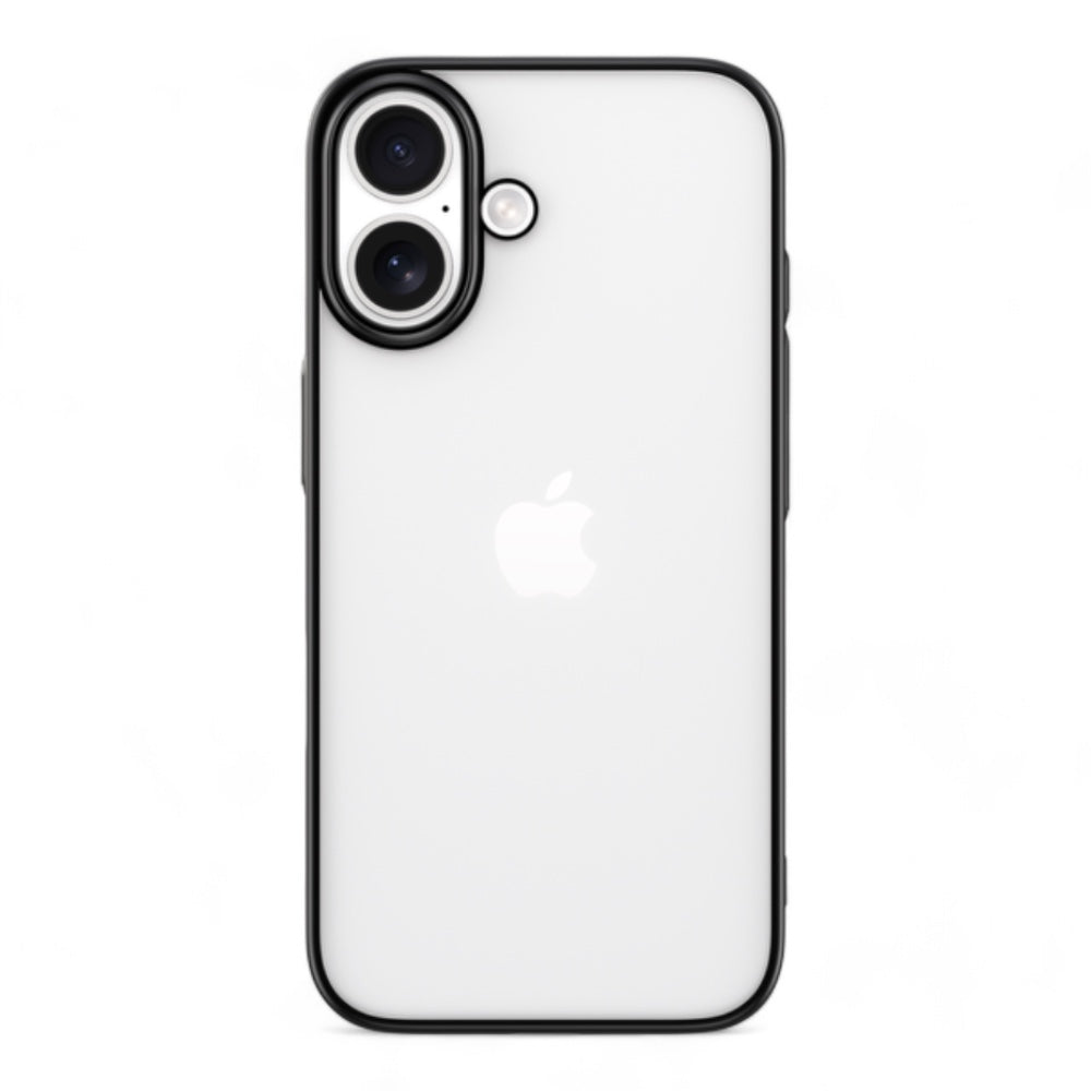 Estuche devia skin iphone 16 glimmer series case(pc) color negro Shop name