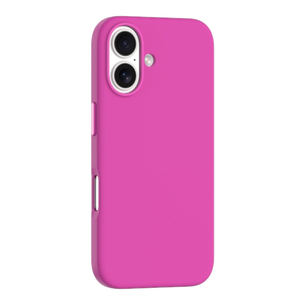 Estuche devia skin iphone 16 nature series silicone magnetic case color rosado suave Shop name
