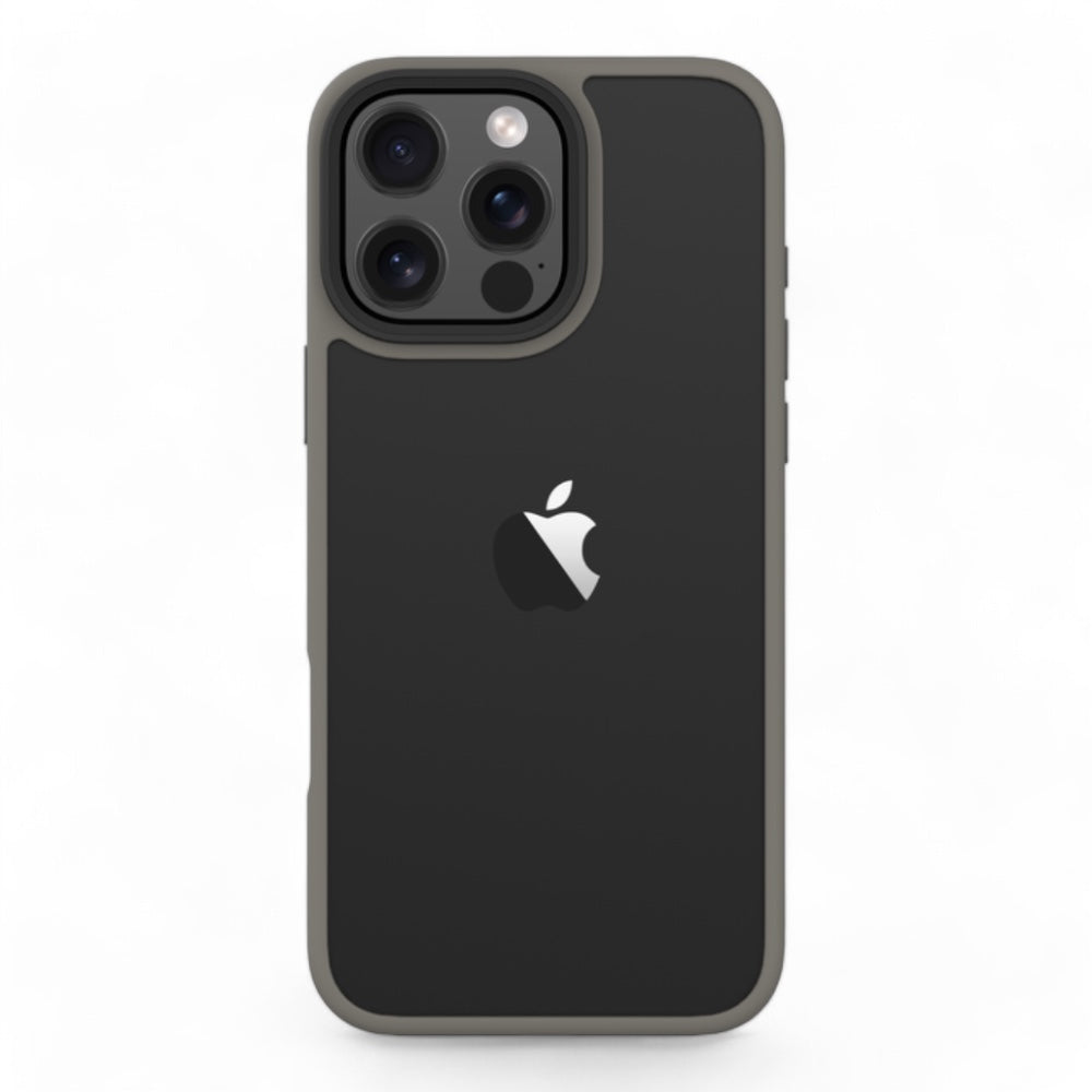 Estuche devia skin iphone 16 pino series shockproof case color gris oscuro Shop name