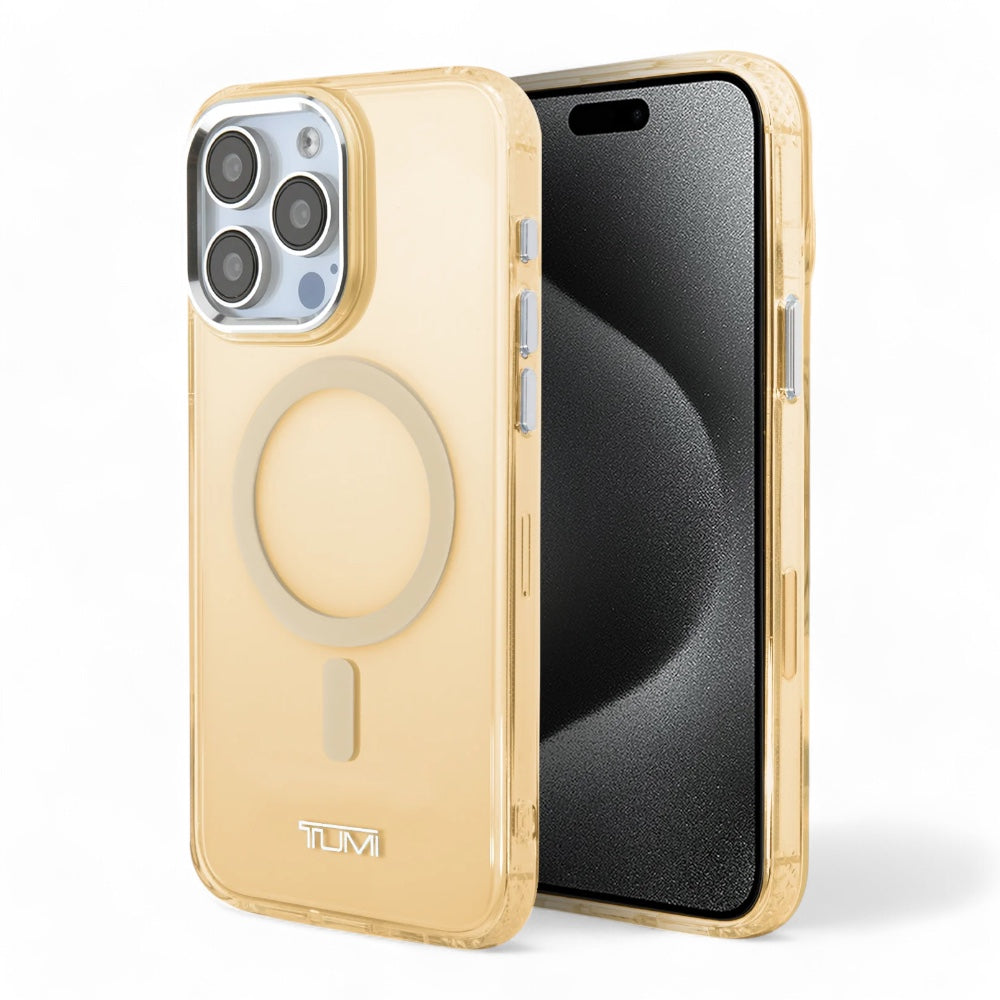 Estuche tumi hc magsafe transparent berry iphone 15 pro max color amarillo Shop name