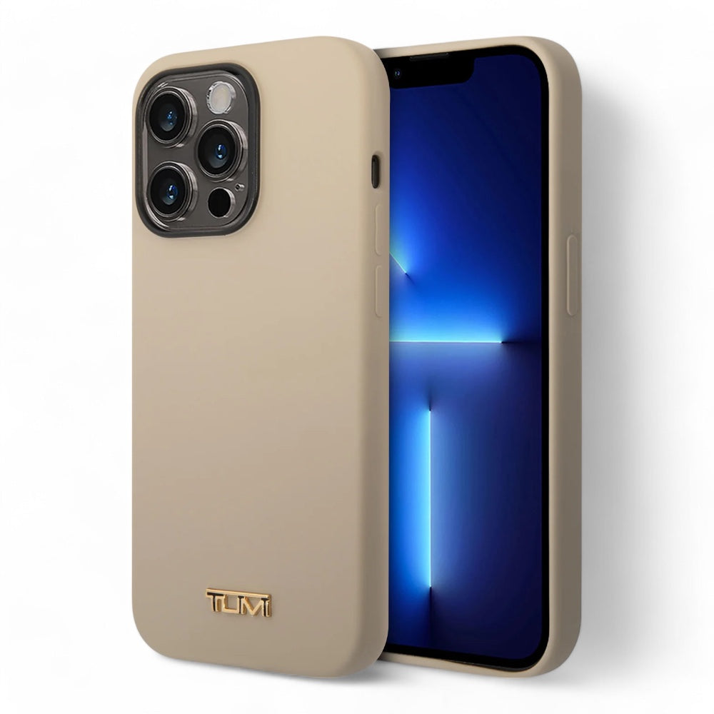 Estuche Tumi HC Mujeres Silicona Líquida Para IPhone 14 Pro Max Dorado Shop name