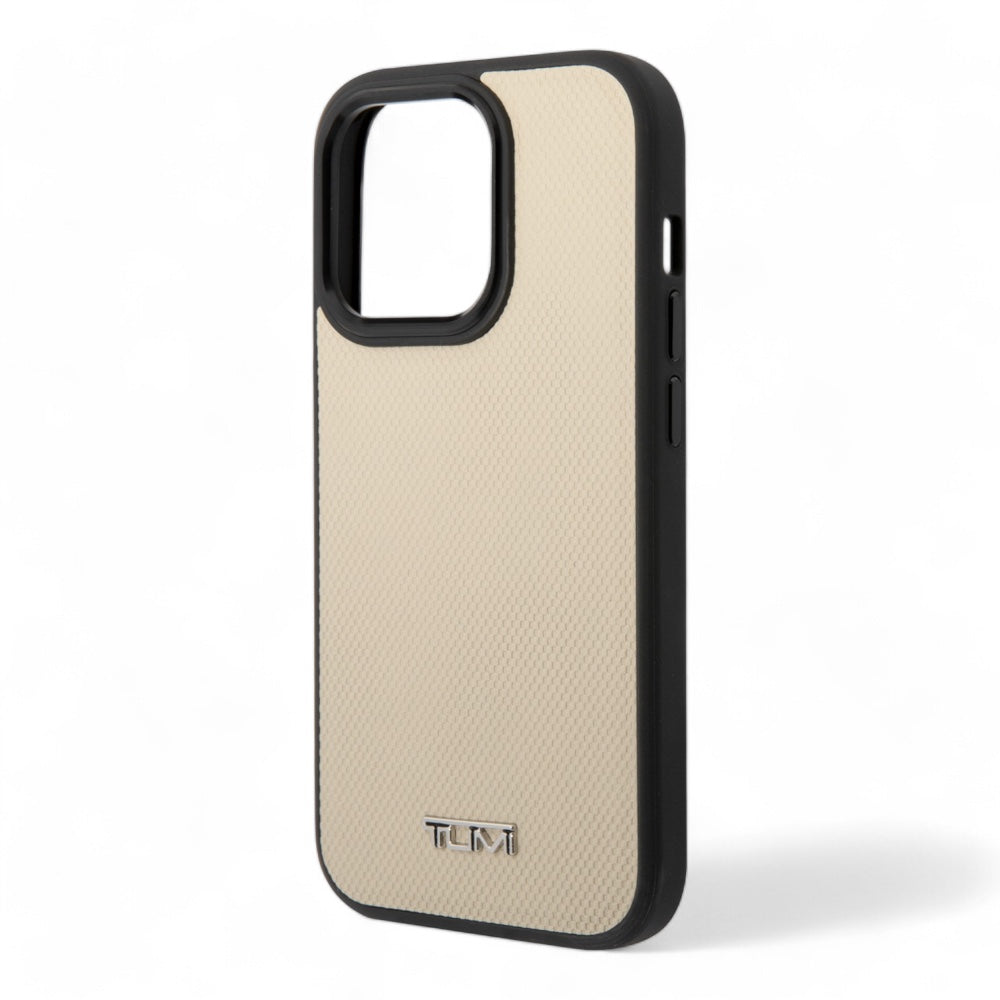 Funda Tumi MagSafe Cuero Balístico Patrón Verde Para IPhone 14 Pro Max Shop name