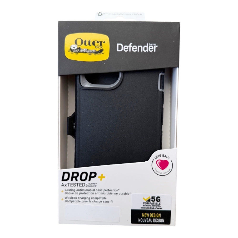 Estuche otterbox defender con clip  color  negro / gris modelo  iphone 11 pro max  Shop name