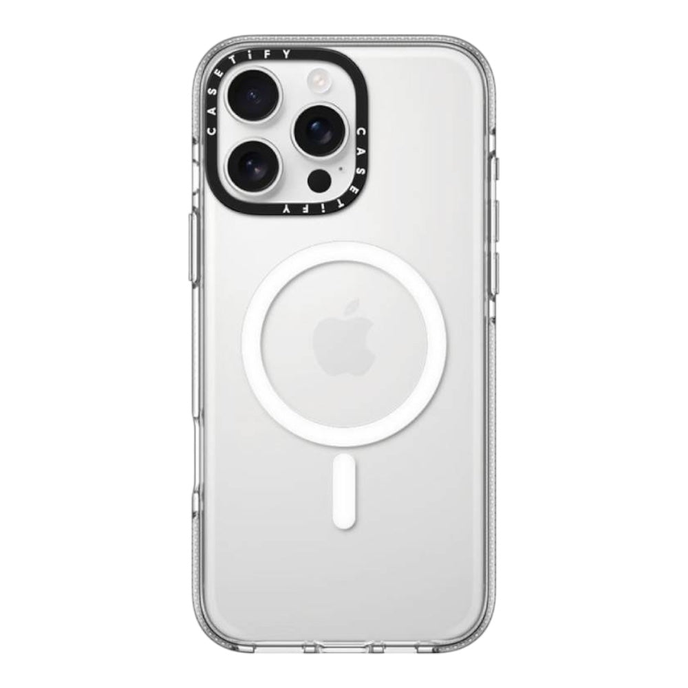 Casetify impact con magsafe iphone 15 transparente