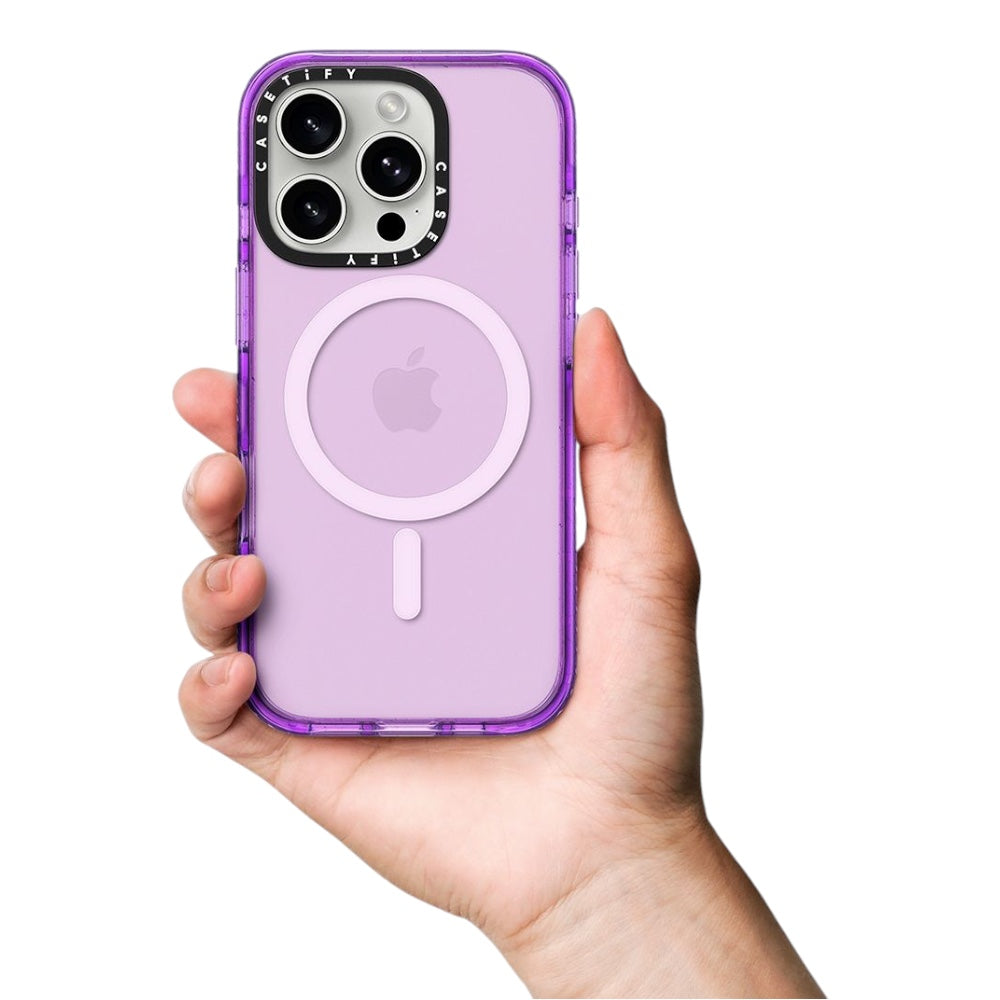 Casetify impact con magsafe iphone 15 morado Shop name