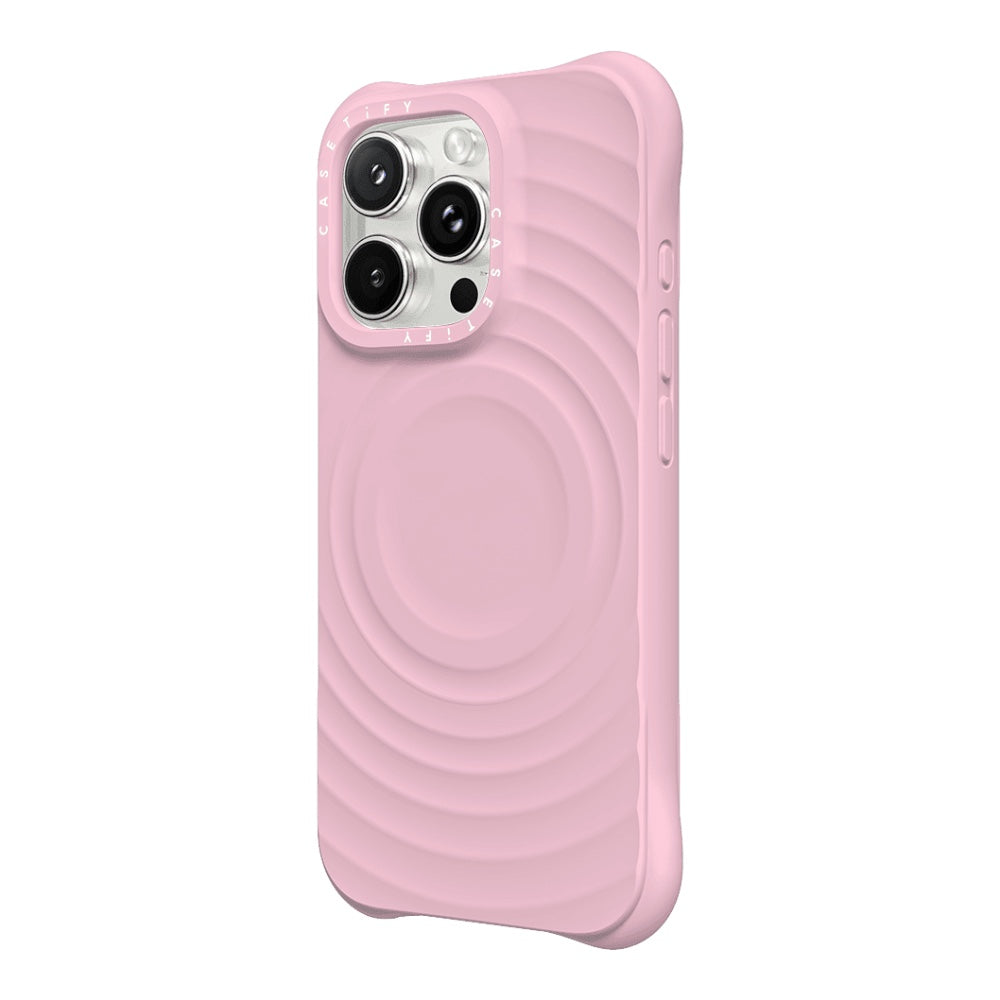Estuche Casetify ripple iphone 15 pro max color rosado Shop name