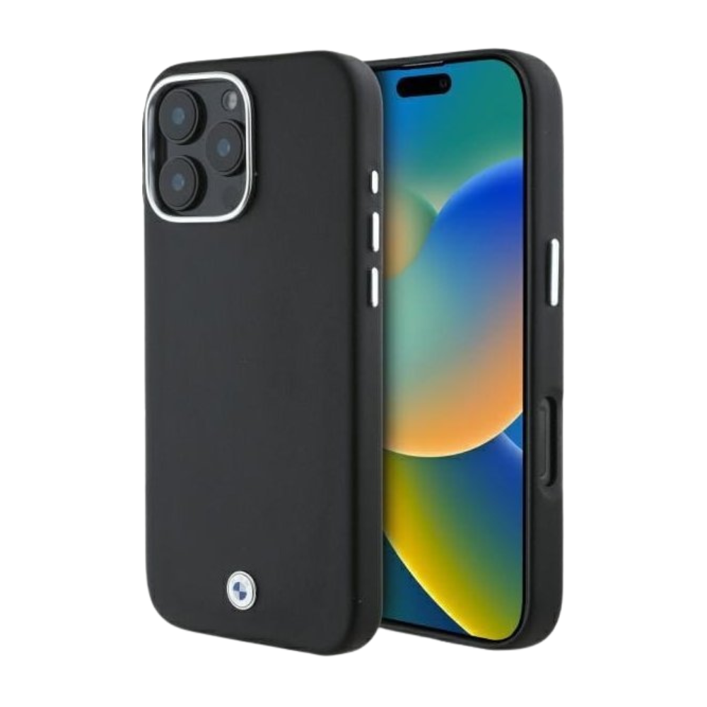 BMW hc sign magsafe pu full wrapped metal black iphone 16 pro max  Shop name