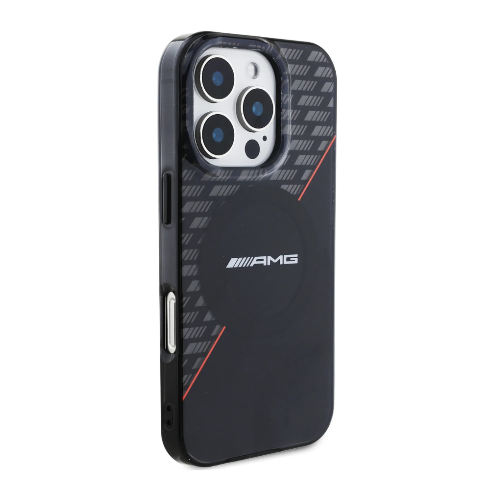 Funda MagSafe Doble Capa Negra Roja para iPhone 16 Shop name