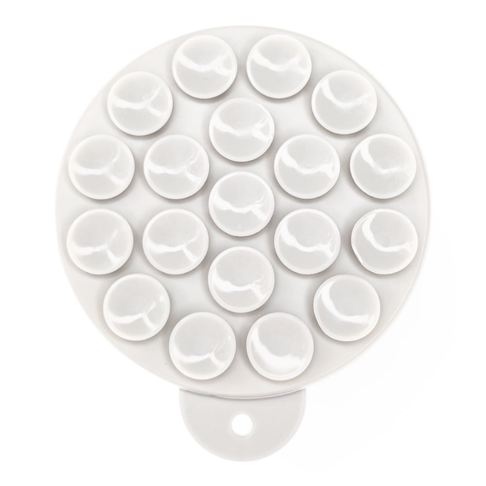 Soporte MagSafe Ventosa Circular Blanco Para iPhone Y Dispositivos Móviles Shop name