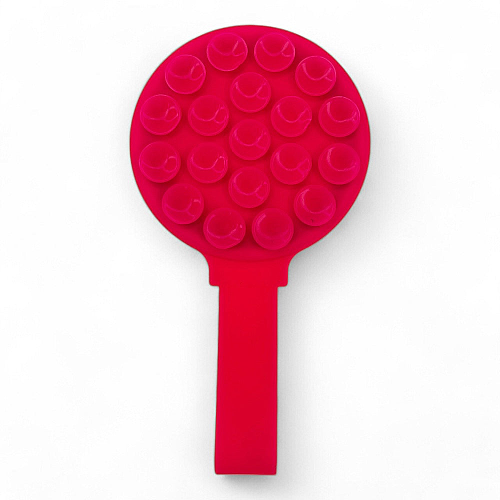 Gadget el rey magsafe ventosa circular con agarrador color fucsia neon Shop name