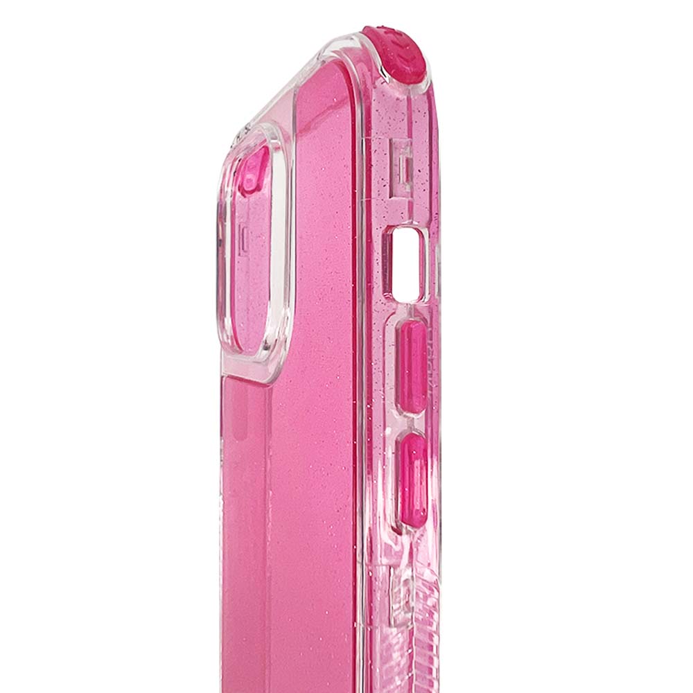 Estuche el rey glitter iphone 14 pro defender color fucsia Shop name