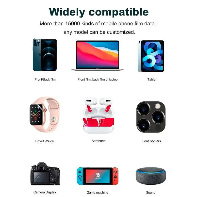 Herramienta Devia Maquina Intelligent Film Cutting Plotter With (Built-In Camera) Color Negro Shop name