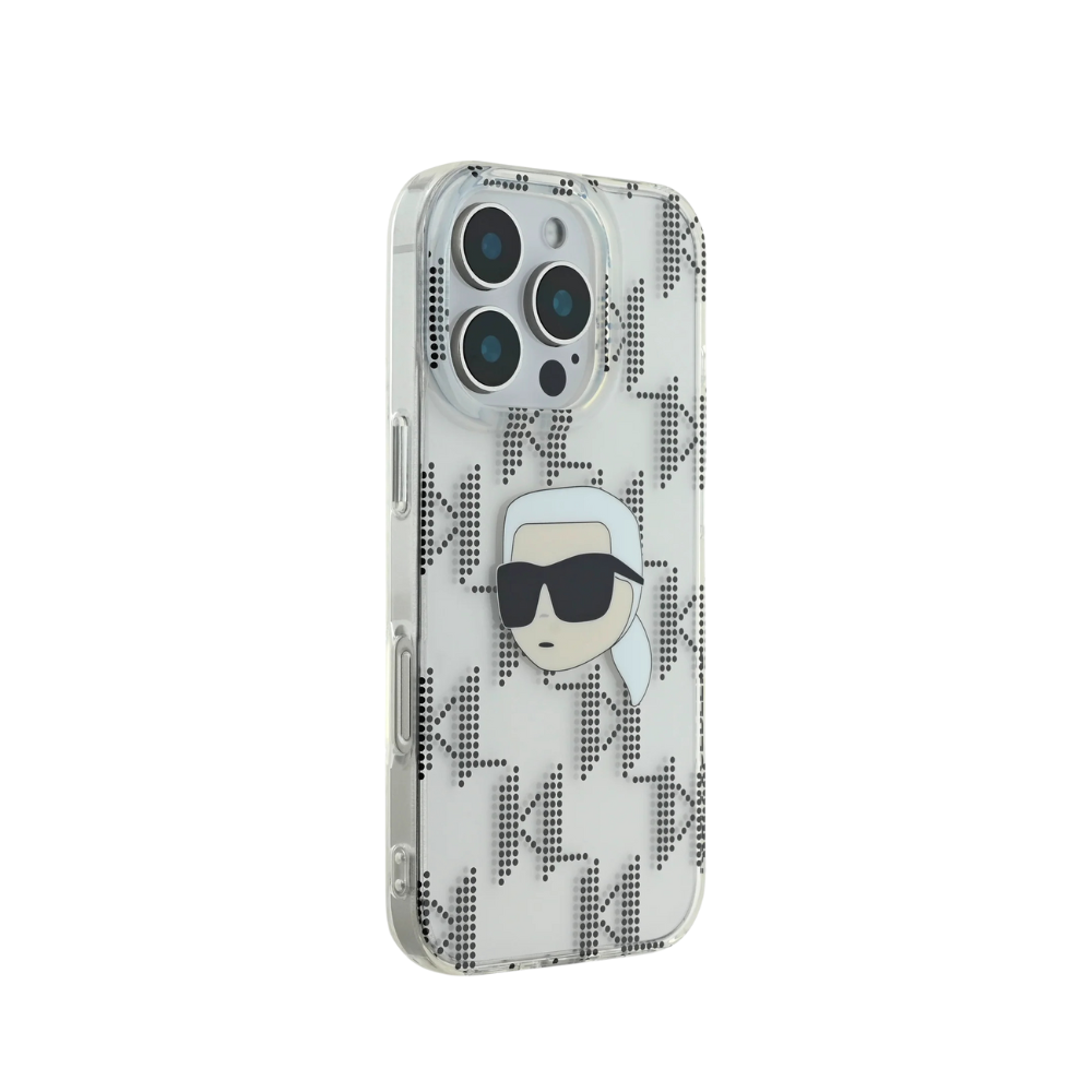 Karl Lagerfeld hc iml k. head monogram electroplated transparent iphone 16 pro Shop name