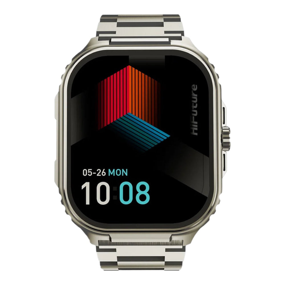 Smartwatch hifuture ultra 3 pro 2.04 inch de pantalla Amoled con más de 100 modos de deportes banda de metal