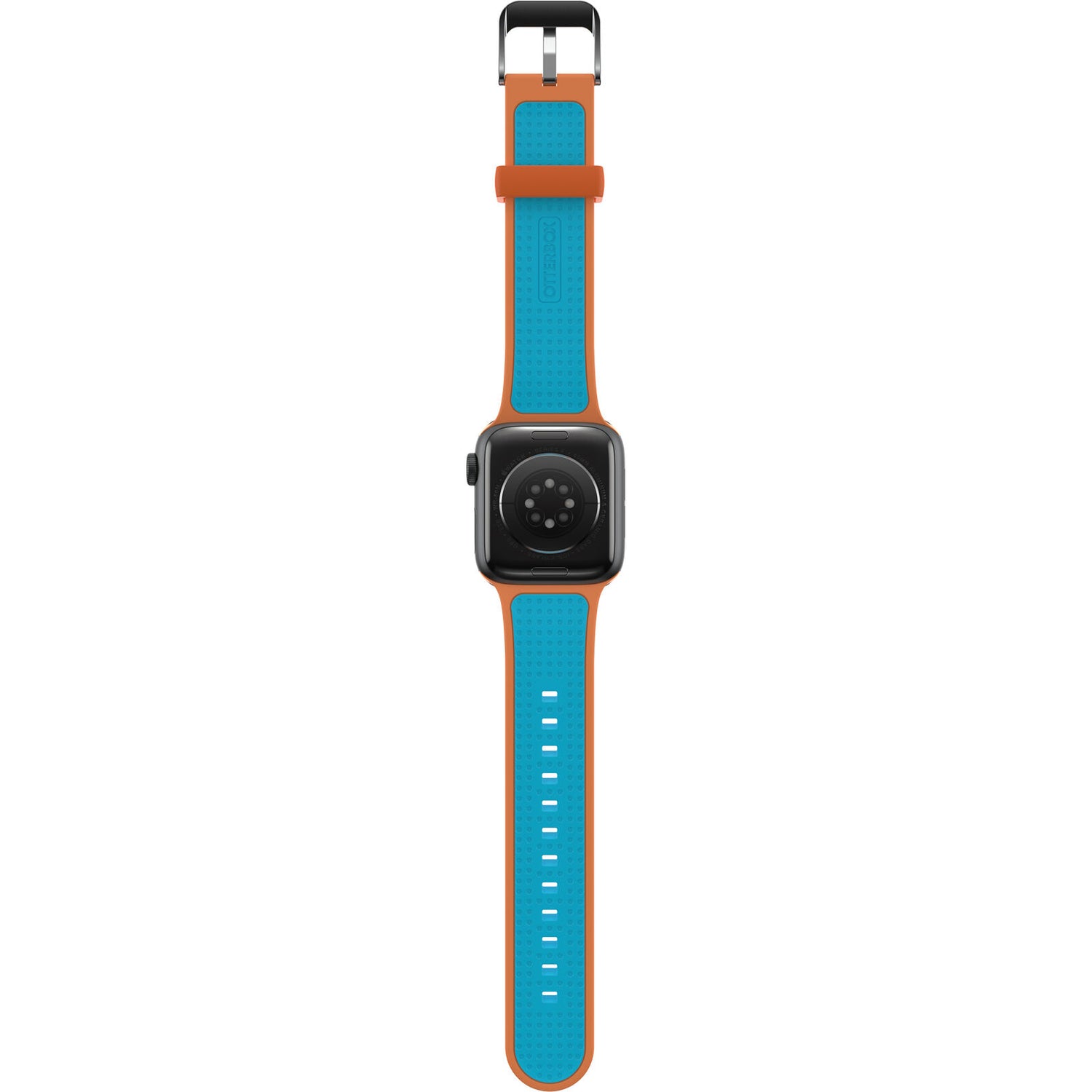 Accesorio otterbox pulsera silicon all day band apple watch 38 / 40 / 41 mm color naranja / turquesa Shop name