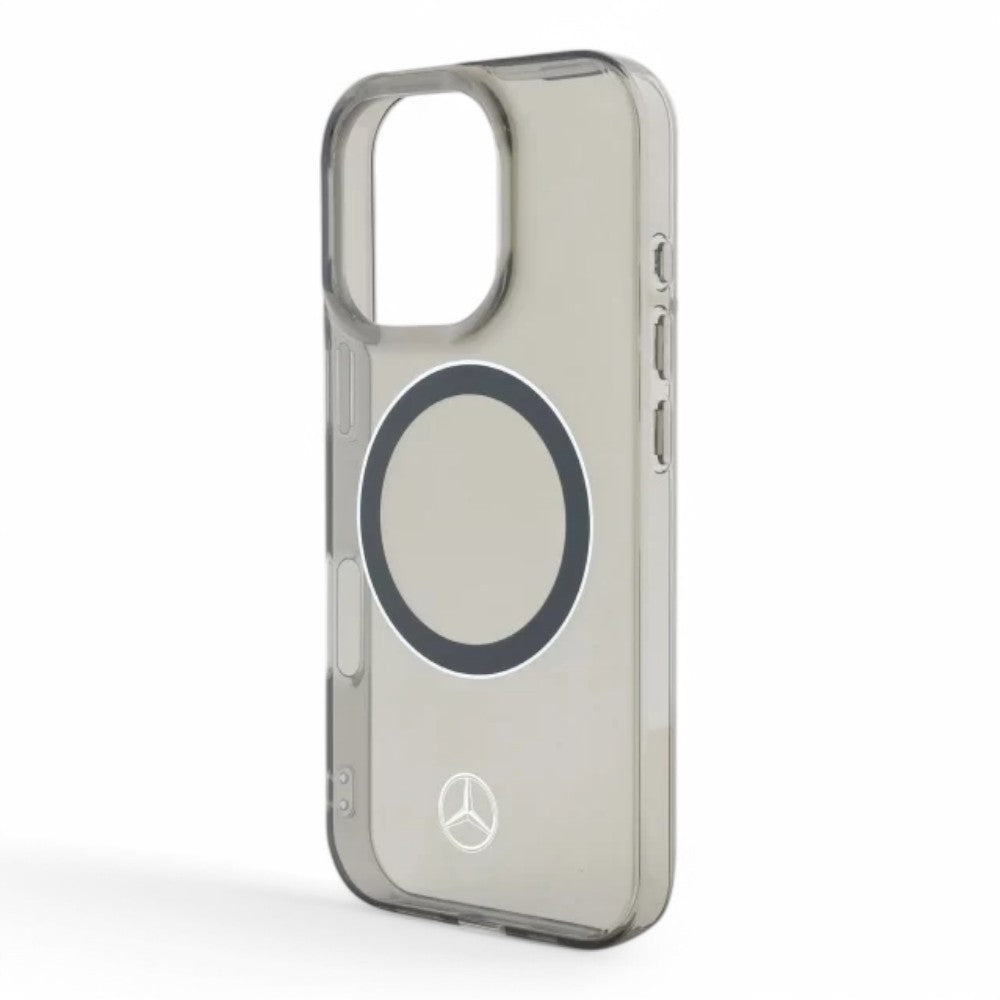 Mercedes-Benz mb hc magsafe transparent pc/tpu silver ring black iphone 16 Shop name
