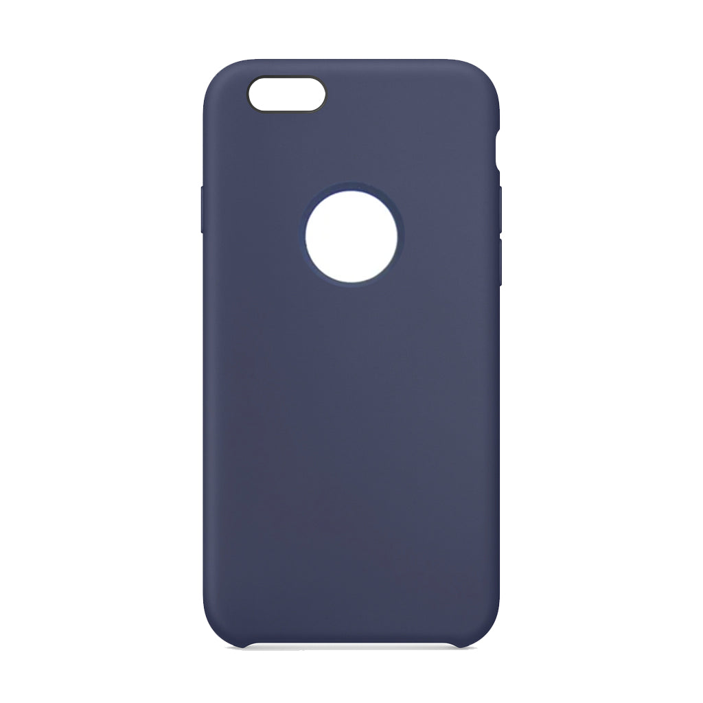 Funda Silicón Azul Para iPhone 6 Plus El Rey Protección Total Shop name
