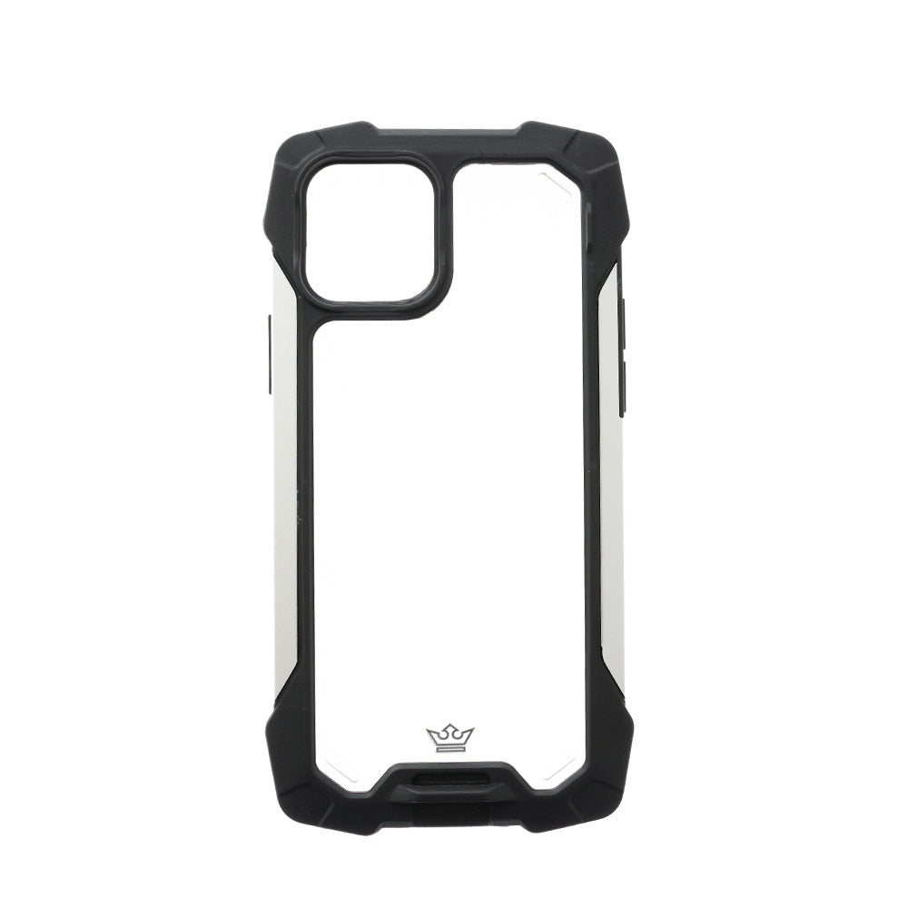 Estuche El Rey Impact para iPhone 12 Pro Max 10 Metros Proteccion Negro Plateado Shop name