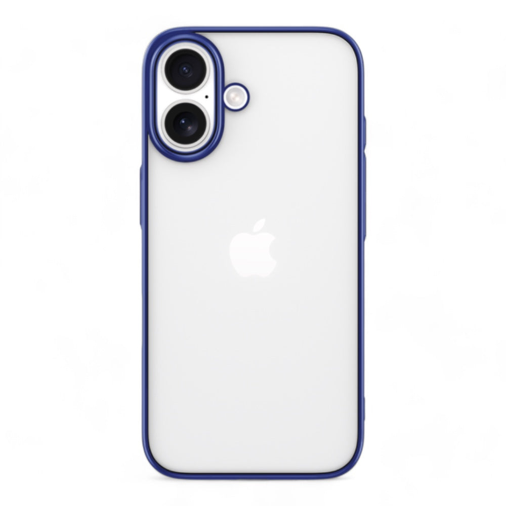Estuche devia skin iphone 16 plus glimmer series case(pc) color azul Shop name