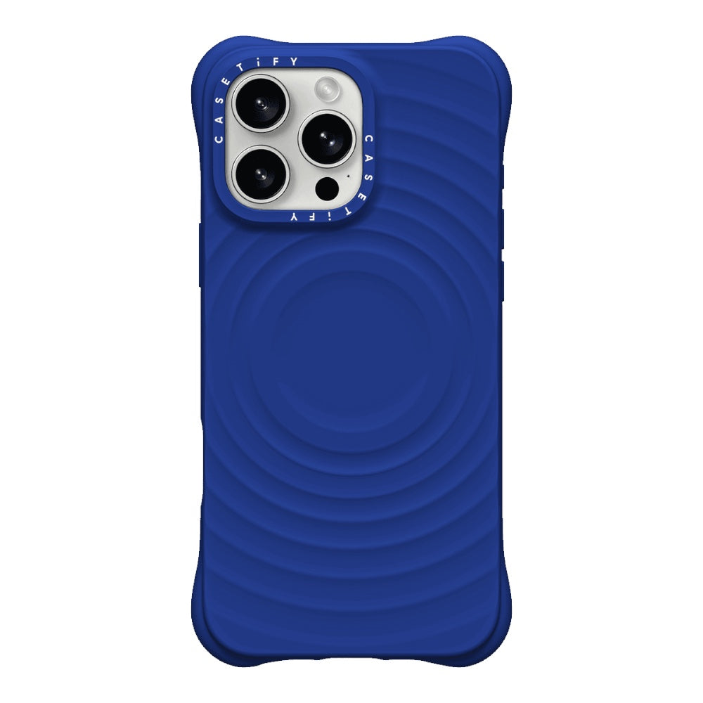 Funda Casetify Ripple Para iPhone 16 Plus Color Azul Shop name