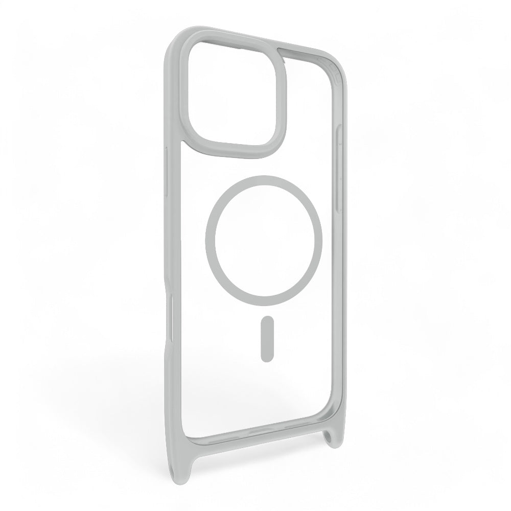 Estuche mageasy roam iphone 16 pro max roam m shockproof protective case with lanyard color transparente/negro Shop name