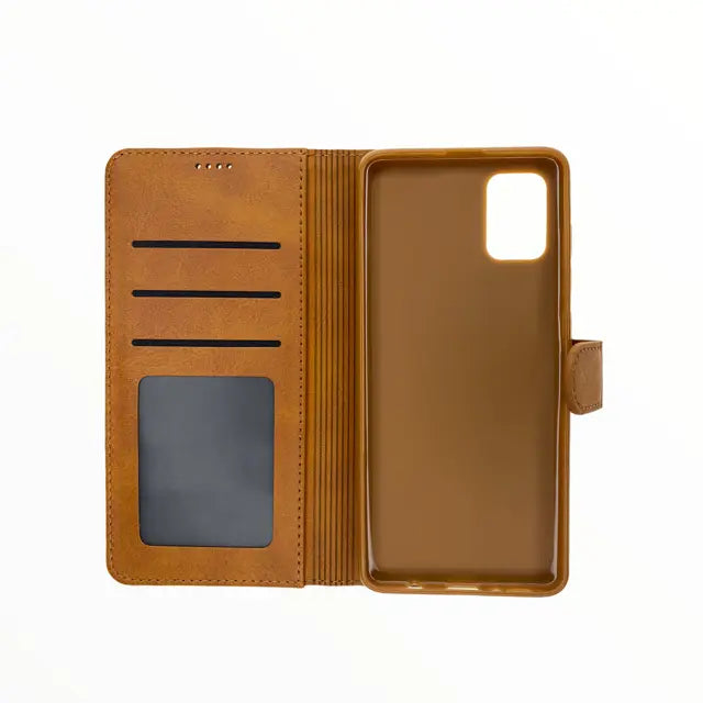 estuche carteras lc imeeke folio libreta con porta tarjeta samsung a41 color cafe Shop name