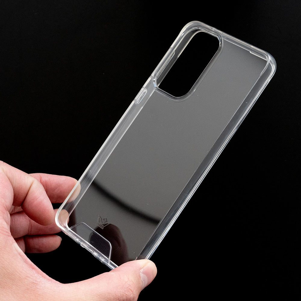 Estuche Transparente El Rey Con Botones Para Samsung A73 Gris Shop name