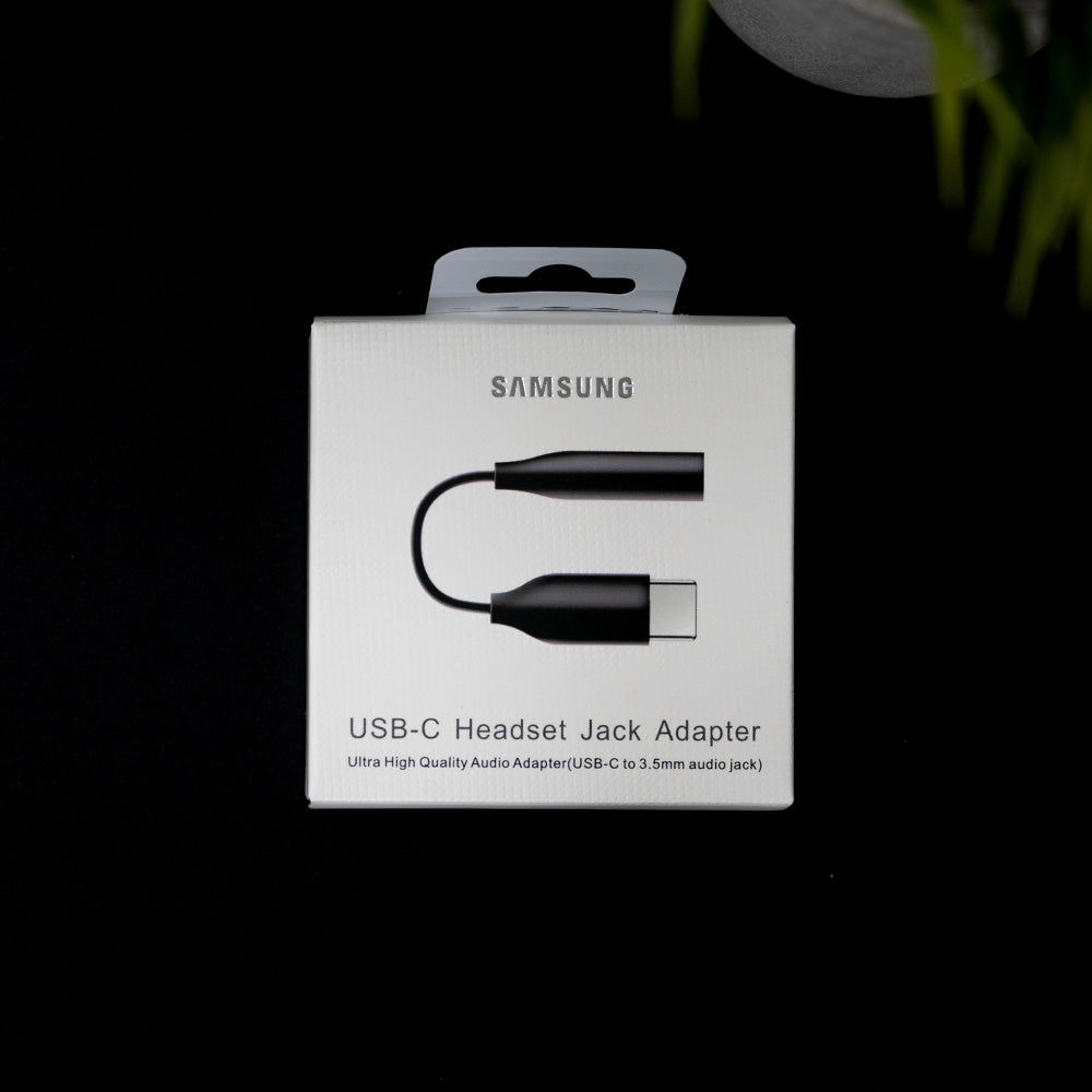 Cable samsung adaptador auxiliar tipo c a plug 3.5 mm color negro Shop name