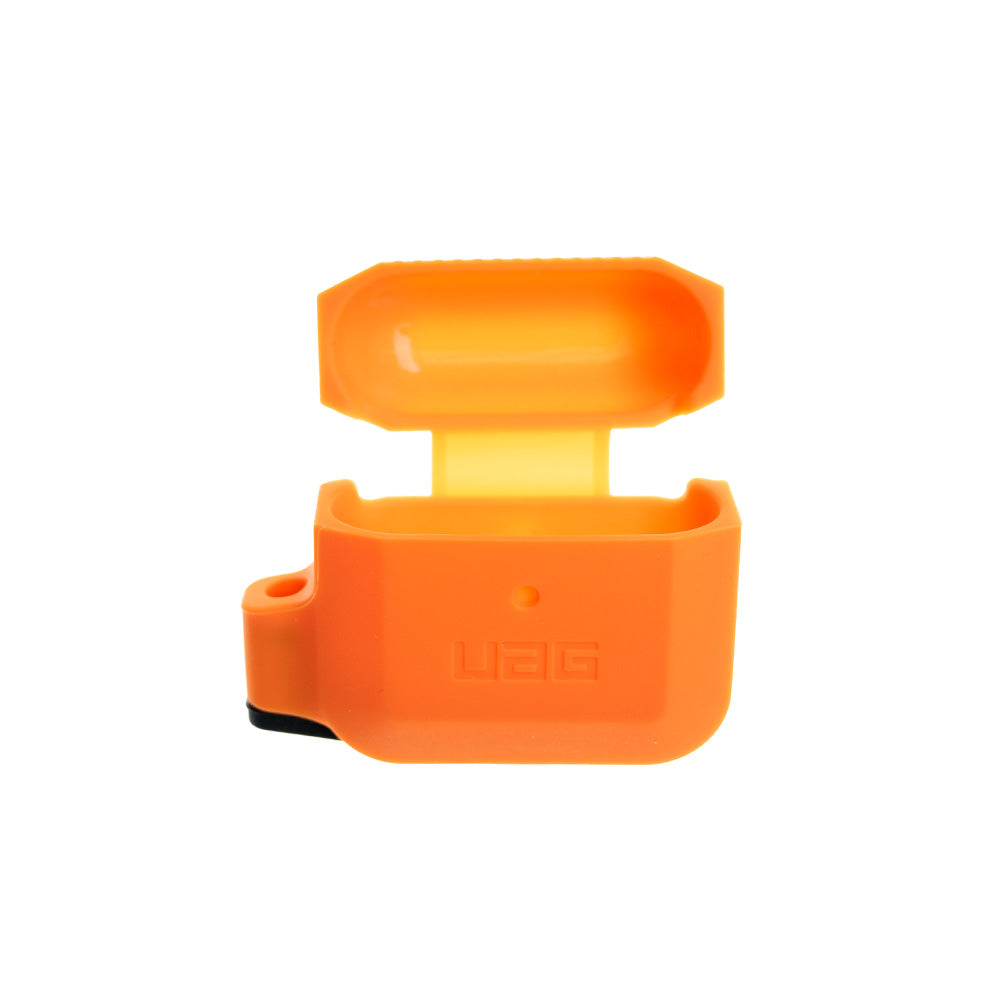 Estuche Para AirPods Gen 3 Color Naranja Negro Duradero Shop name