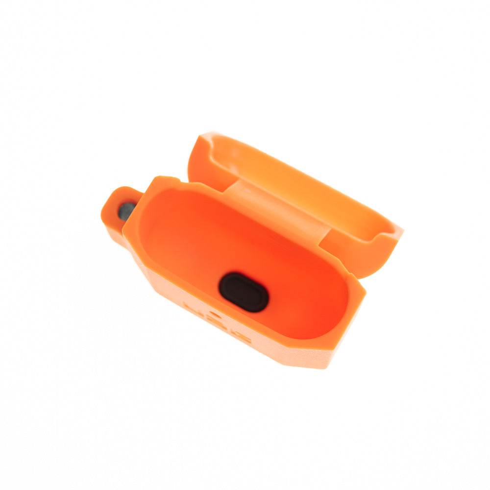 Estuche Para AirPods Gen 3 Color Naranja Negro Duradero Shop name