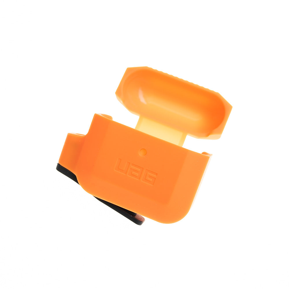 Estuche Para AirPods Gen 3 Color Naranja Negro Duradero Shop name