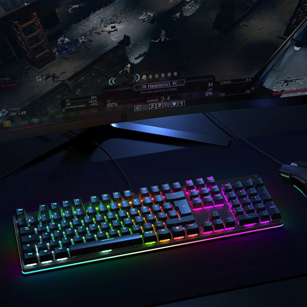 Teclado Mecánico Aukey KMG12 Gaming 104 Teclas Con Software Shop name