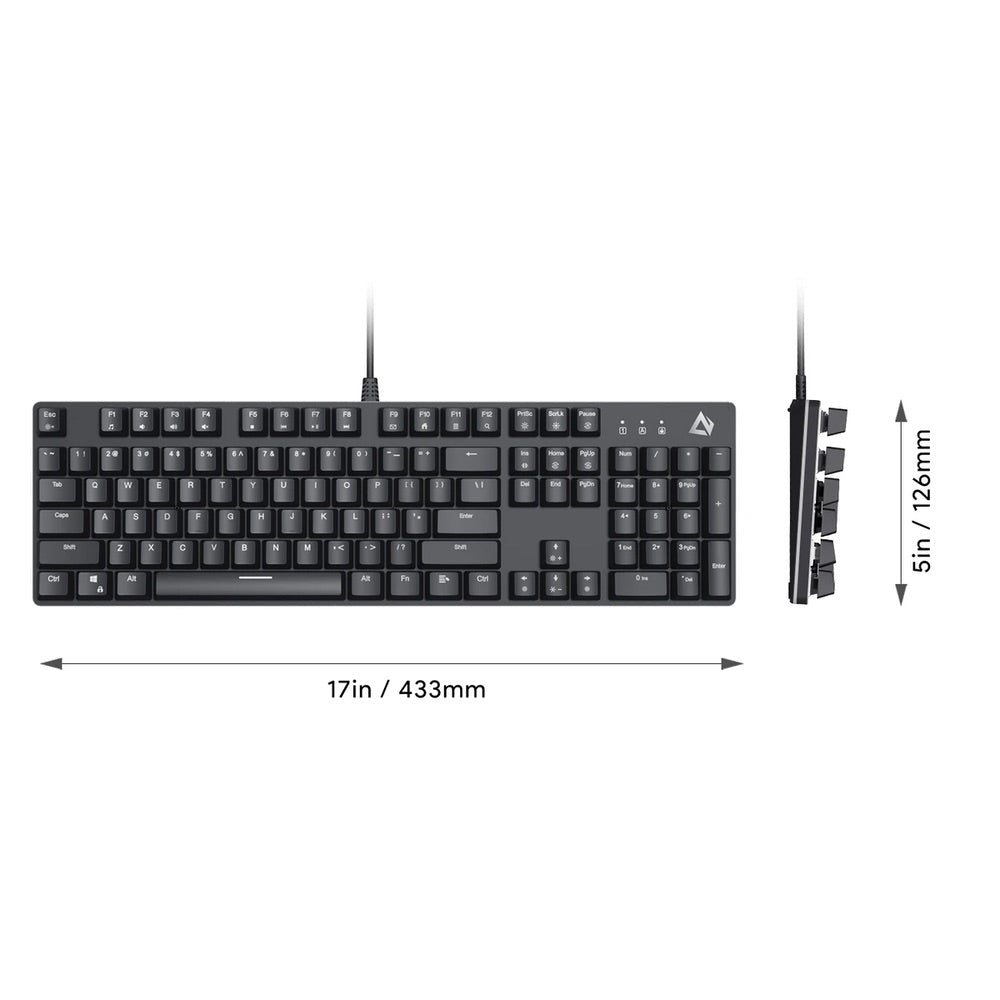 Teclado Mecánico Aukey KMG12 Gaming 104 Teclas Con Software Shop name