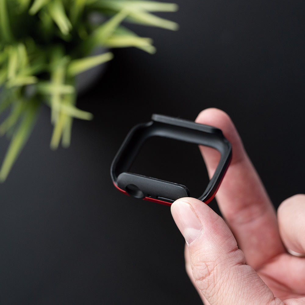 Estuche Proteccion El Rey Defense Apple Watch 45 Mm Color Rojo Shop name