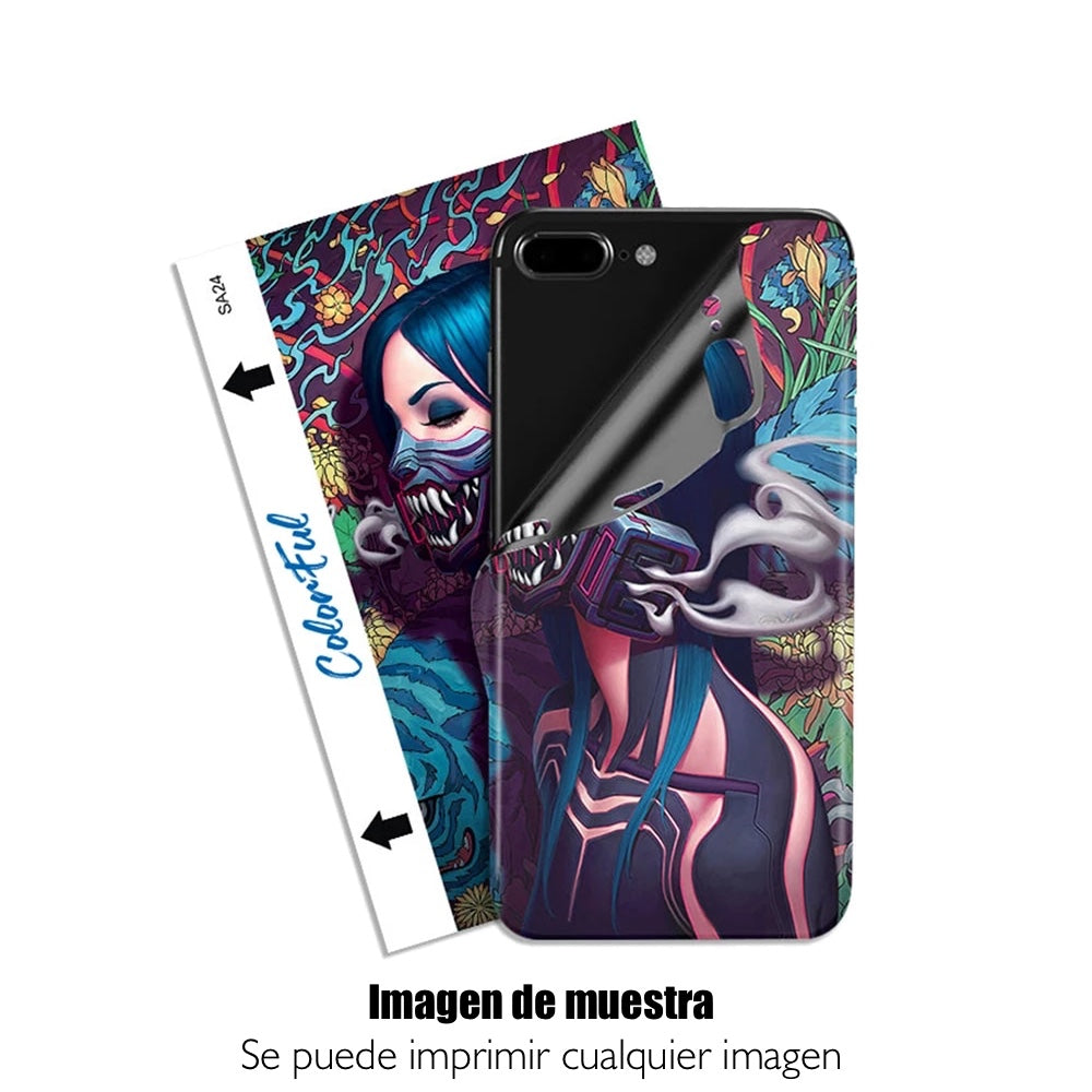 Lámina Parte Trasera Personalizable con Imagen Rey Skin Shop name