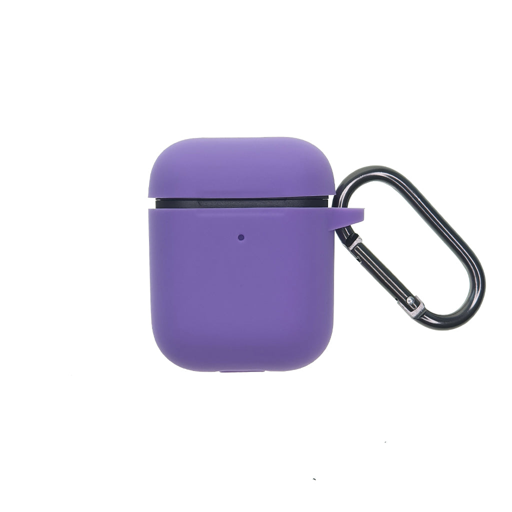 Estuche De Silicón El Rey Morado Grueso Para AirPods Gen 1 Y Gen 2 Shop name