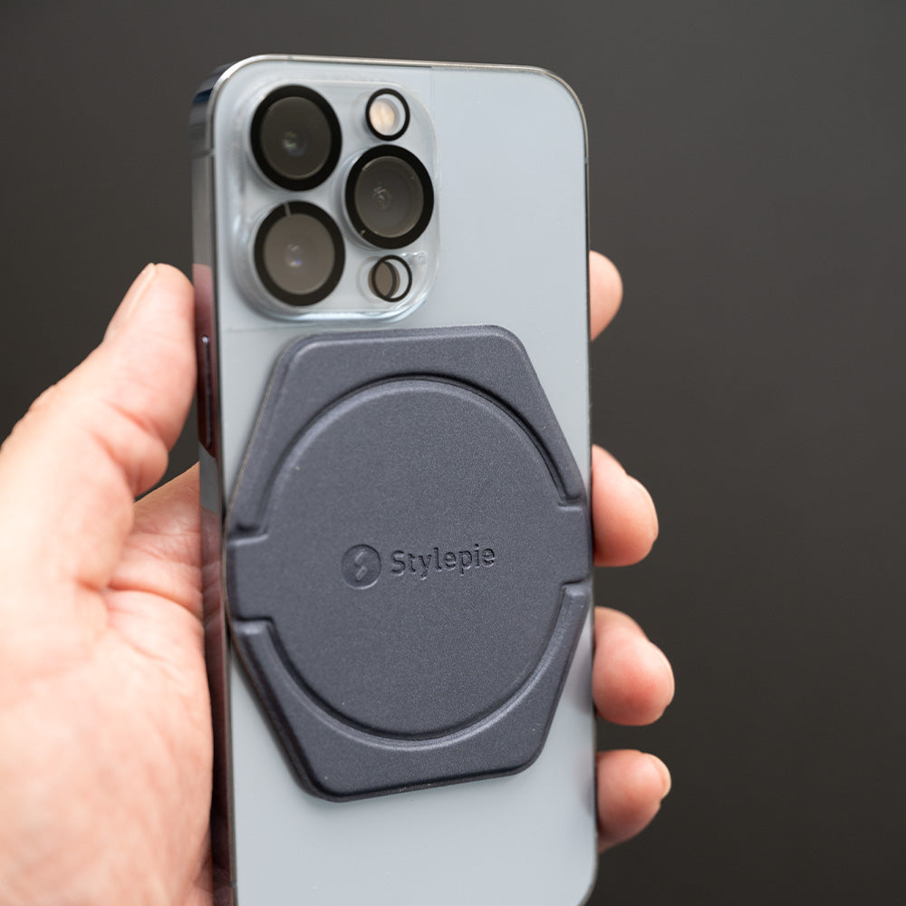 Accesorio generico holder stylepie compatible con magsafe color gris oscuro