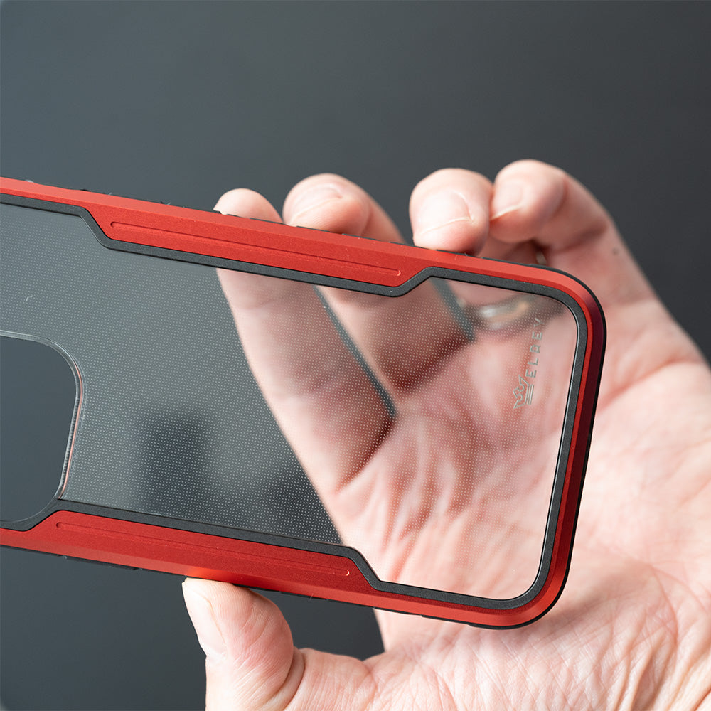 Estuche proteccion el rey defense apple iphone 12 color rojo Shop name