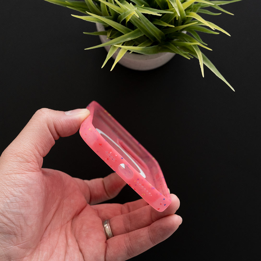 Estuche MagSafe el Rey MagSafe Core para iPhone 12 Pro Max Rojo Shop name