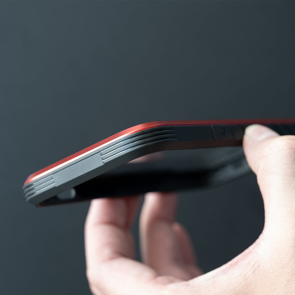 Estuche proteccion el rey defense apple iphone 12 pro max color rojo Shop name