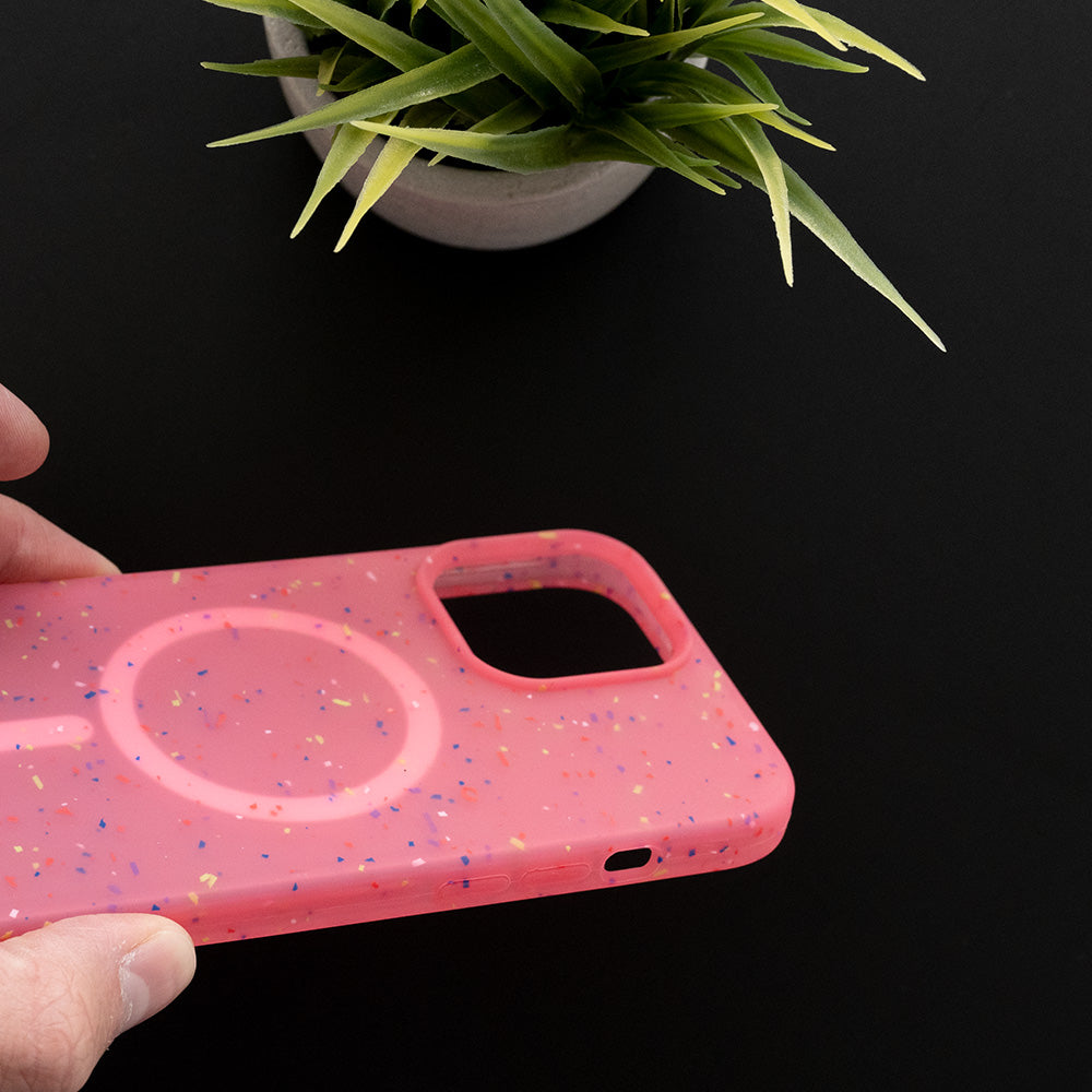 Estuche magsafe el rey magsafe core apple iphone 13 pro color rojo Shop name