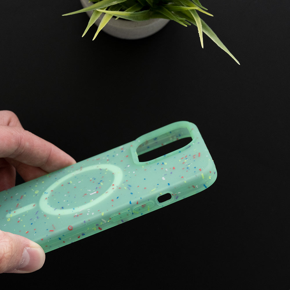 Estuche magsafe el rey magsafe core apple iphone 13 pro max color verde Shop name