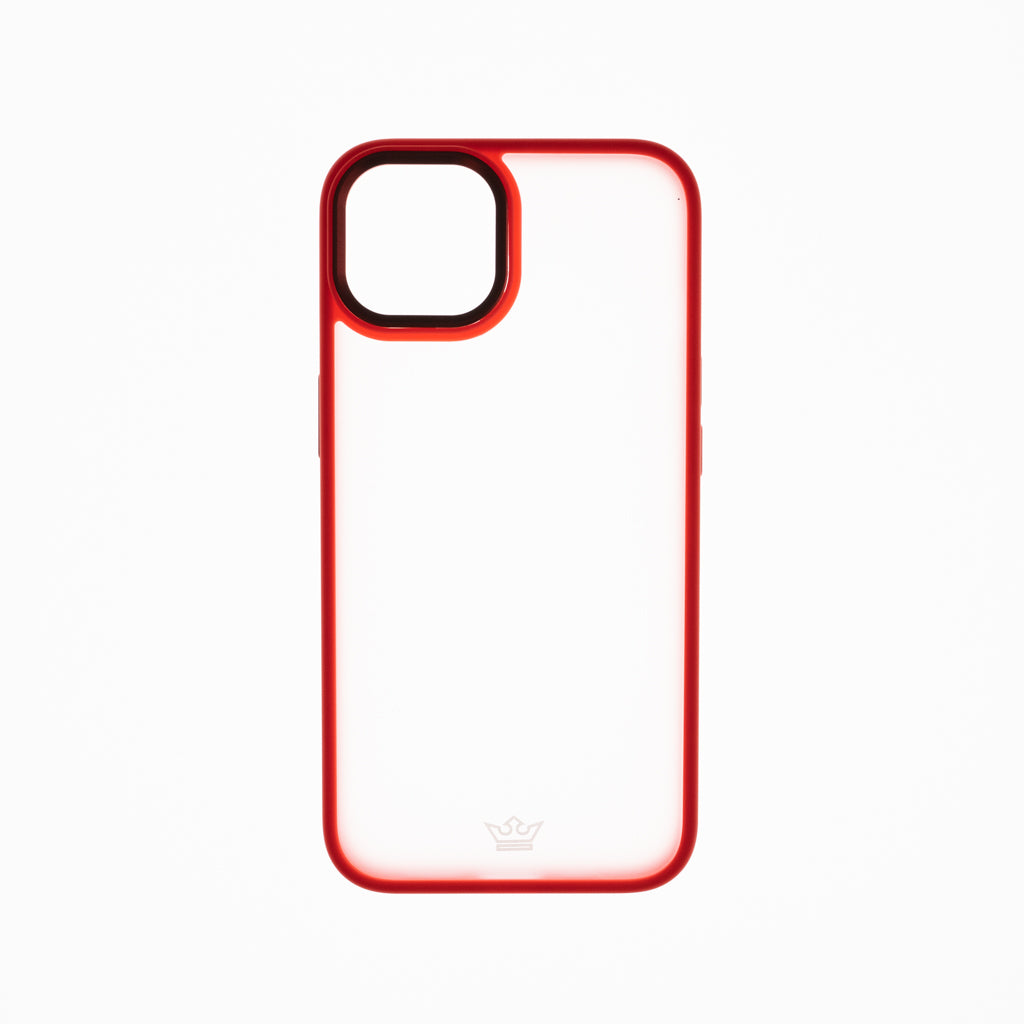 Estuche clasico el rey apple iphone 13 color rojo Shop name