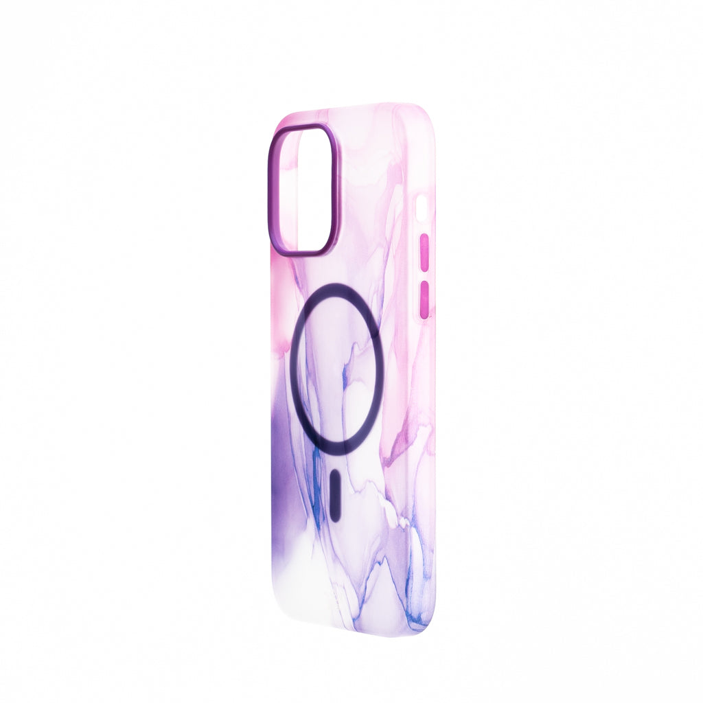 Estuche clasico el rey figura apple iphone 14 color morado Shop name