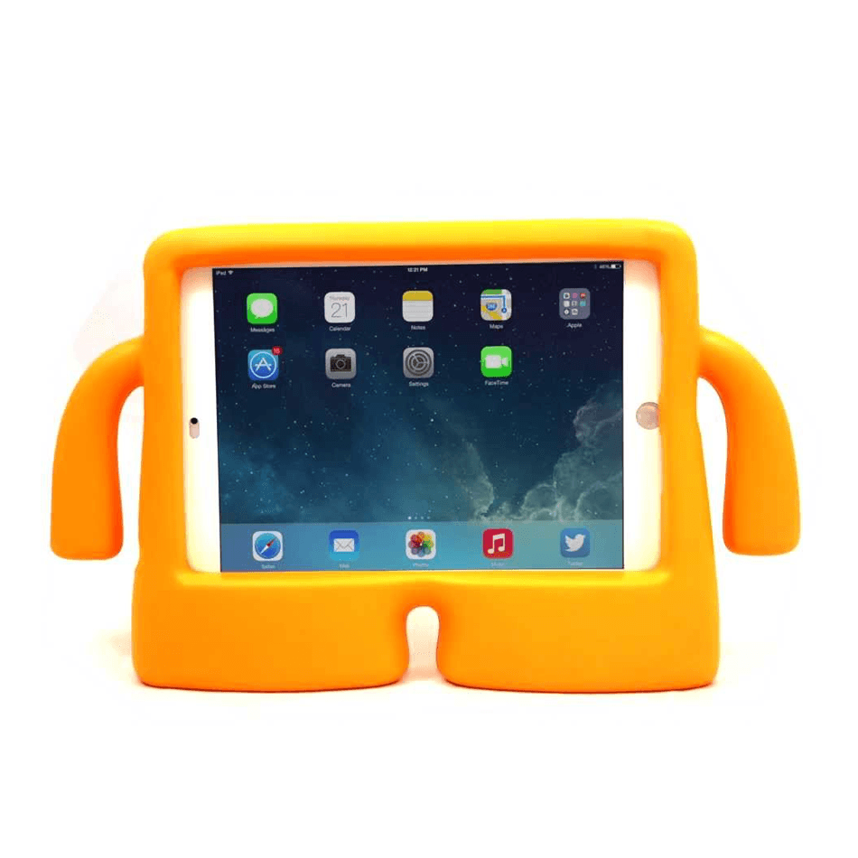 Estuche tablets generico tpu kids apple ipad 1 , ipad 2 , ipad 3 , ipad 4 color naranja