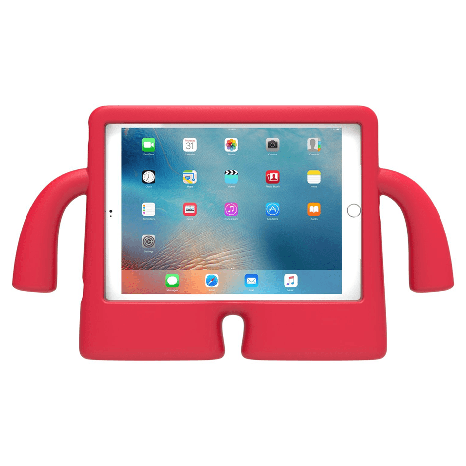 Estuche tablets generico tpu kids apple ipad 1 , ipad 2 , ipad 3 , ipad 4 color rojo
