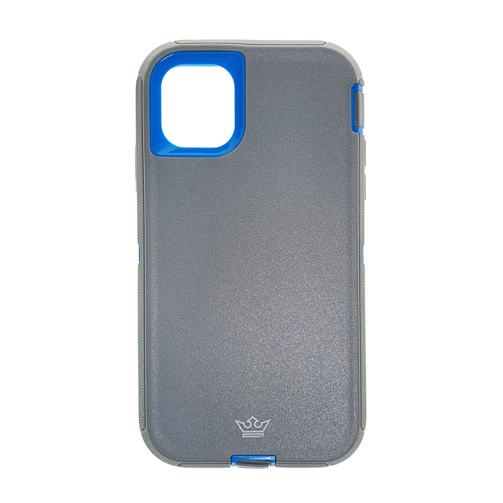 Estuche Protector Defender El Rey Para IPhone 11 Pro Gris Azul Shop name